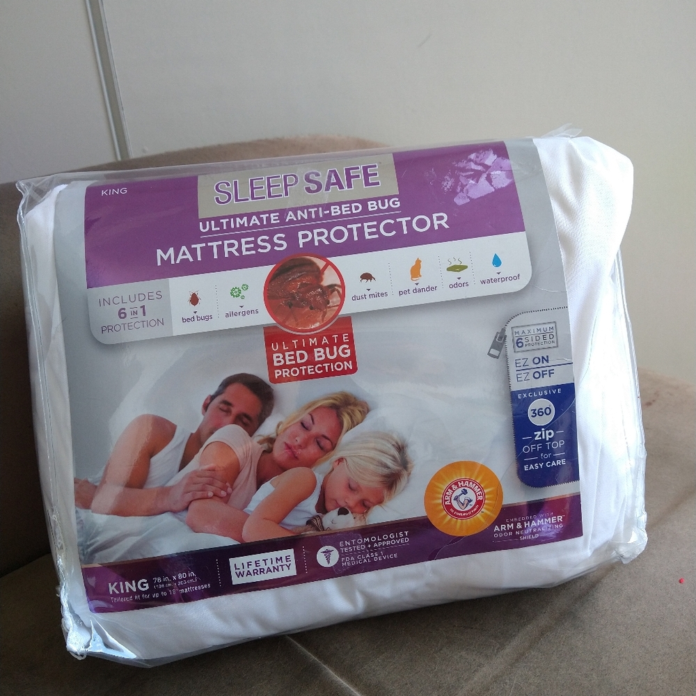 Sleep Safe Ultimate Anti Bedbug Mattress protector New! Great for Summer '26 💤